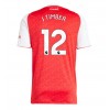 Arsenal Jurrien Timber #12 Hjemmedrakt 2025-26 Kortermet